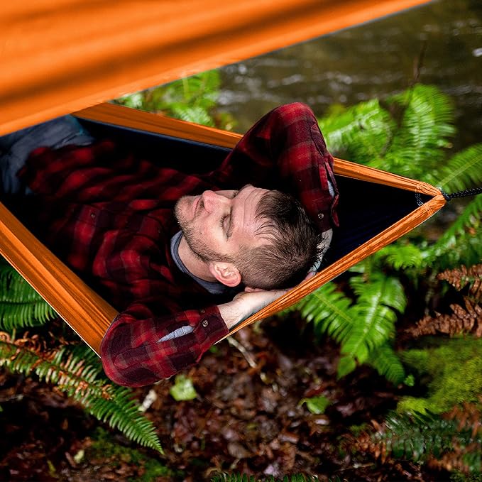 Wise Owl Outfitters Hammock Tarp, Hammock Tent - Rain Tarp for Camping Hammock - Camping Gear Must Haves w/Easy Set Up Including Tent Stakes and Carry Bag