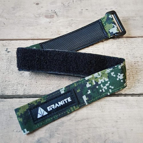 Granite-Design Rockband Bicycle Gear Carrier Strap (Black)