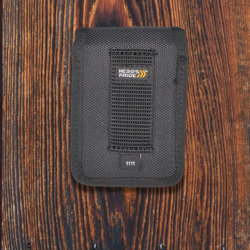 Hero's Pride Tactical Alarm Case for Duty Belts - Lightweight Nylon EDC Pouch for CDCR Officers