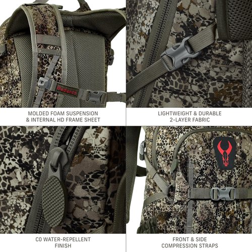 Badlands ATX 12 Hunting Pack - All-Terrain Xtreme Tactical Backpack, Lightweight, Water Resistant, Approach GT
