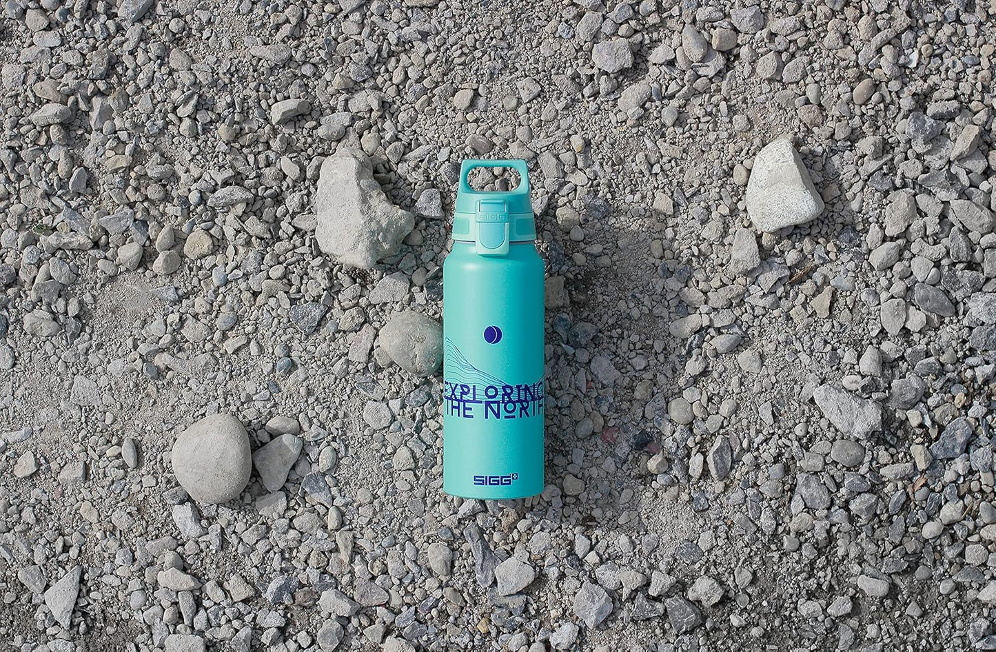 SIGG - WMB ONE Top (One Size) - Replacement Lid Wide-Neck Water Bottles - Flip Top - Gasket Included - Accessories