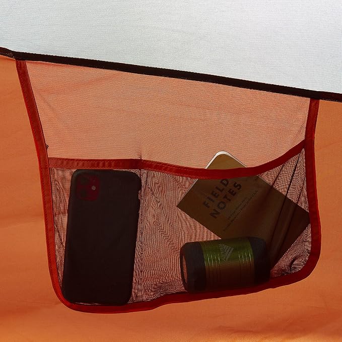 Kelty 4/6 Person Freestanding Rumpus Tent for Camping, Car Camping, Festivals and Family with Extra Large Vestibule