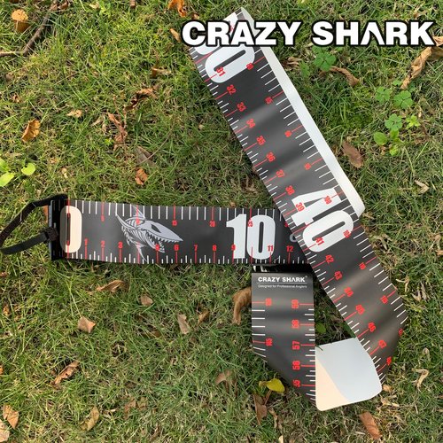 Fish Ruler Tape Measure, Measuring Tape 150cm Waterproof PVC Fishing Ruler Portable Folding Fish Measure Board Tool for Kayak Boat Outdoor Fishing Accessories