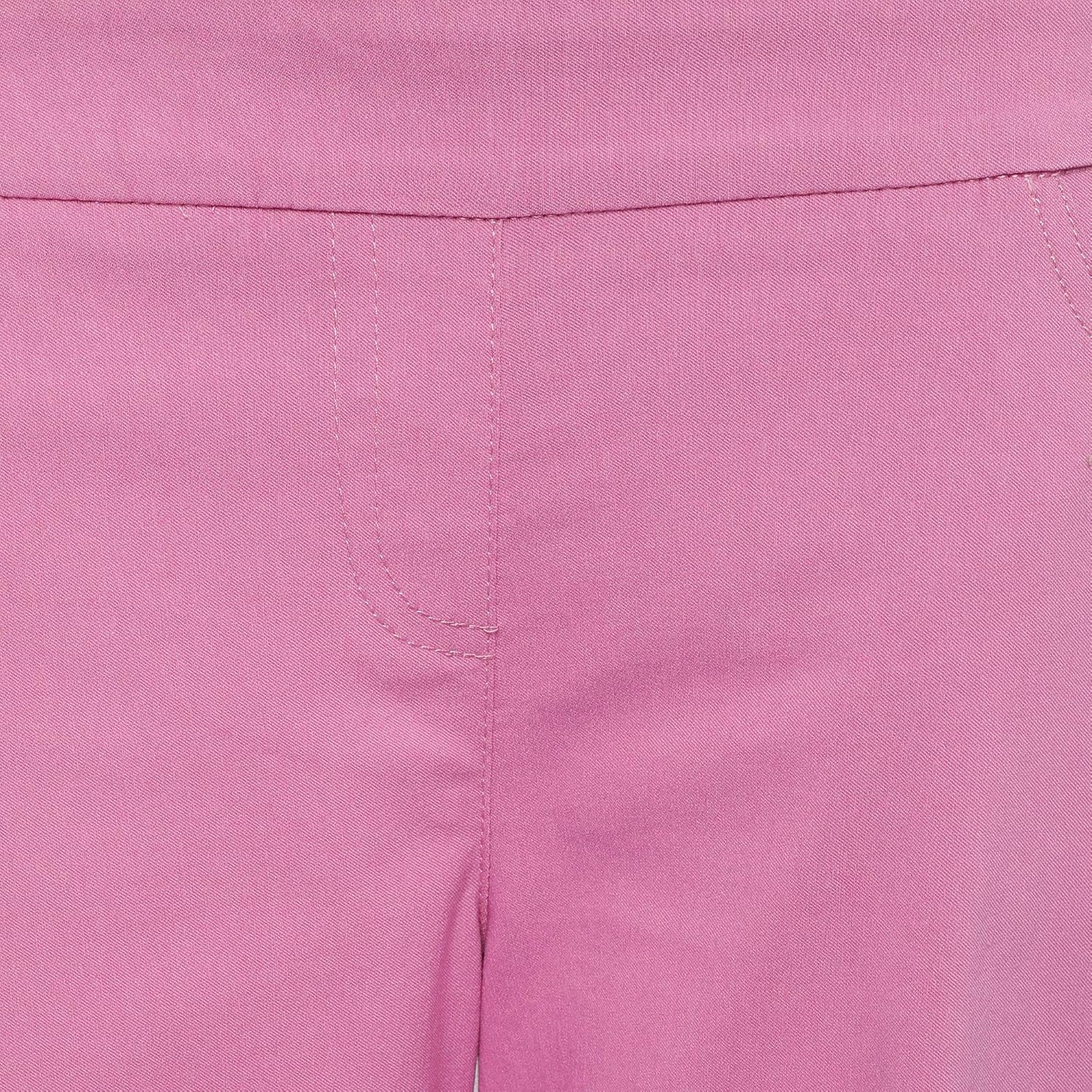 SLIM-SATION Women's Golf Wide Band Pull On Short with Real Pockets