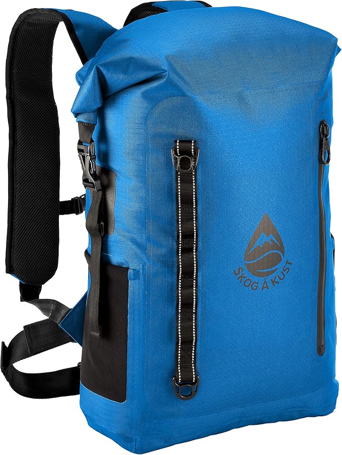 Skog Å Kust BackSåk Pro Waterproof Floating Backpacks with Exterior Airtight Zippered Pocket