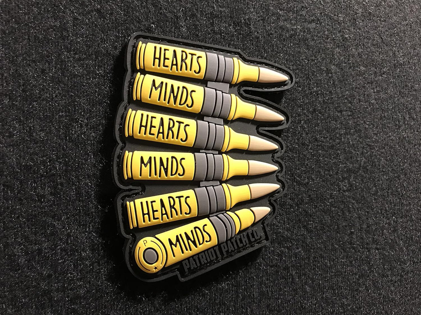 Patriot Patch Co - Hearts & Minds Belt-Fed Ammo Patch