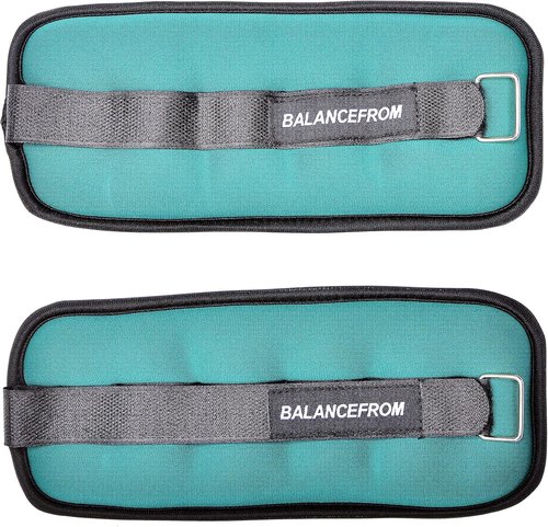 Fully Adjustable Ankle Wrist Arm Leg Weights, 1-20LBS, Multiple Options
